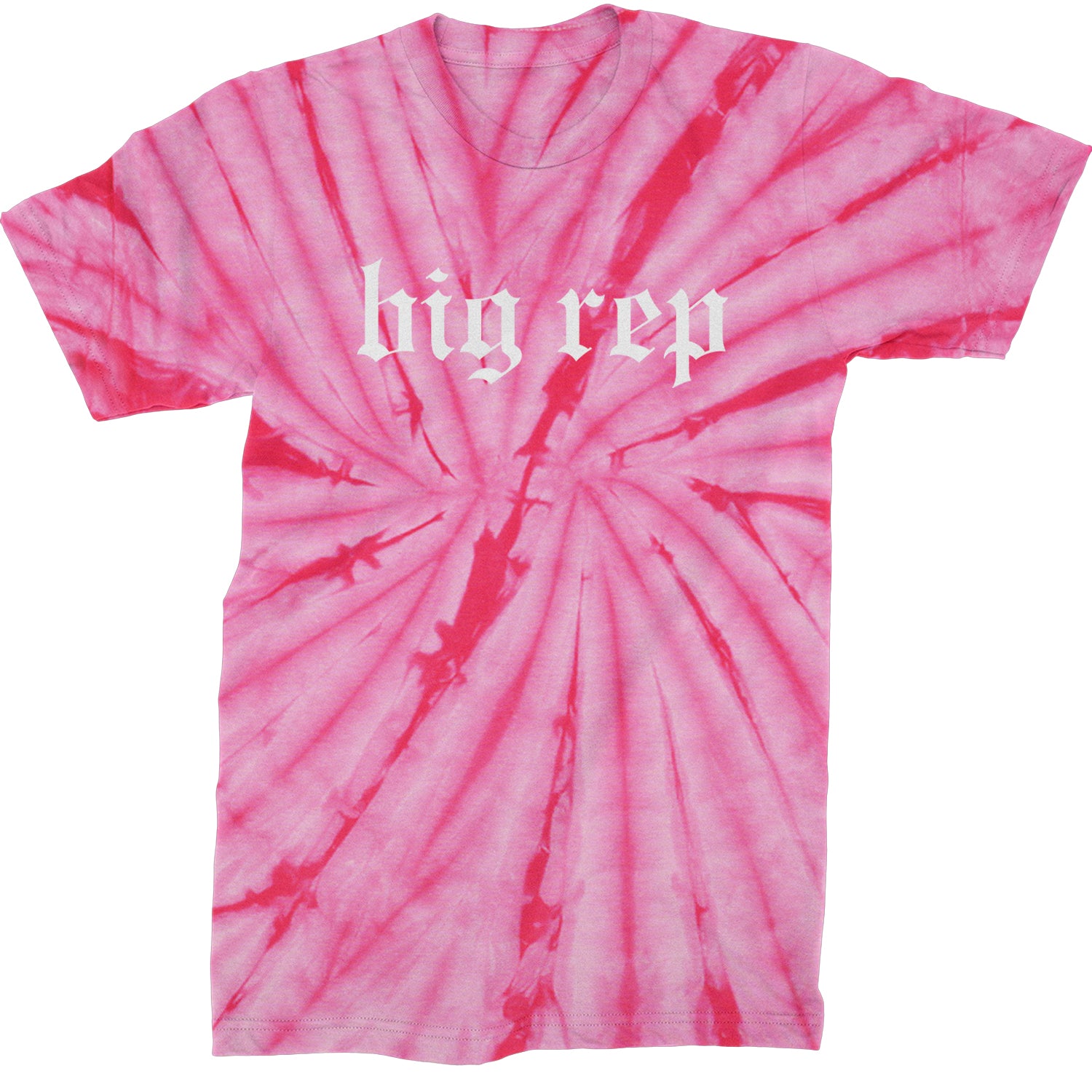 Big Rep Reputation Music Lover Gift Fan Favorite Mens T-shirt Tie-Dye Spider Pink