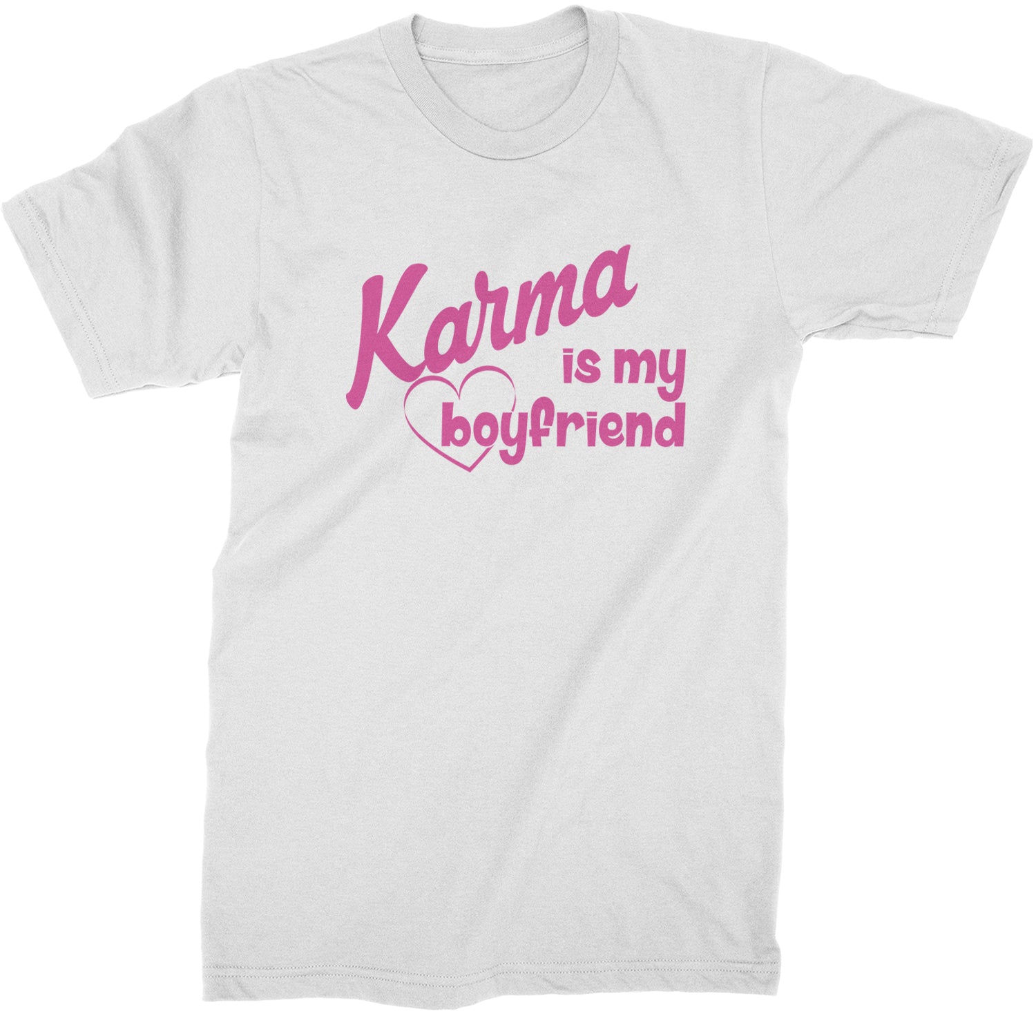 Karma Is My Boyfriend Midnight Eras  Mens T-shirt White