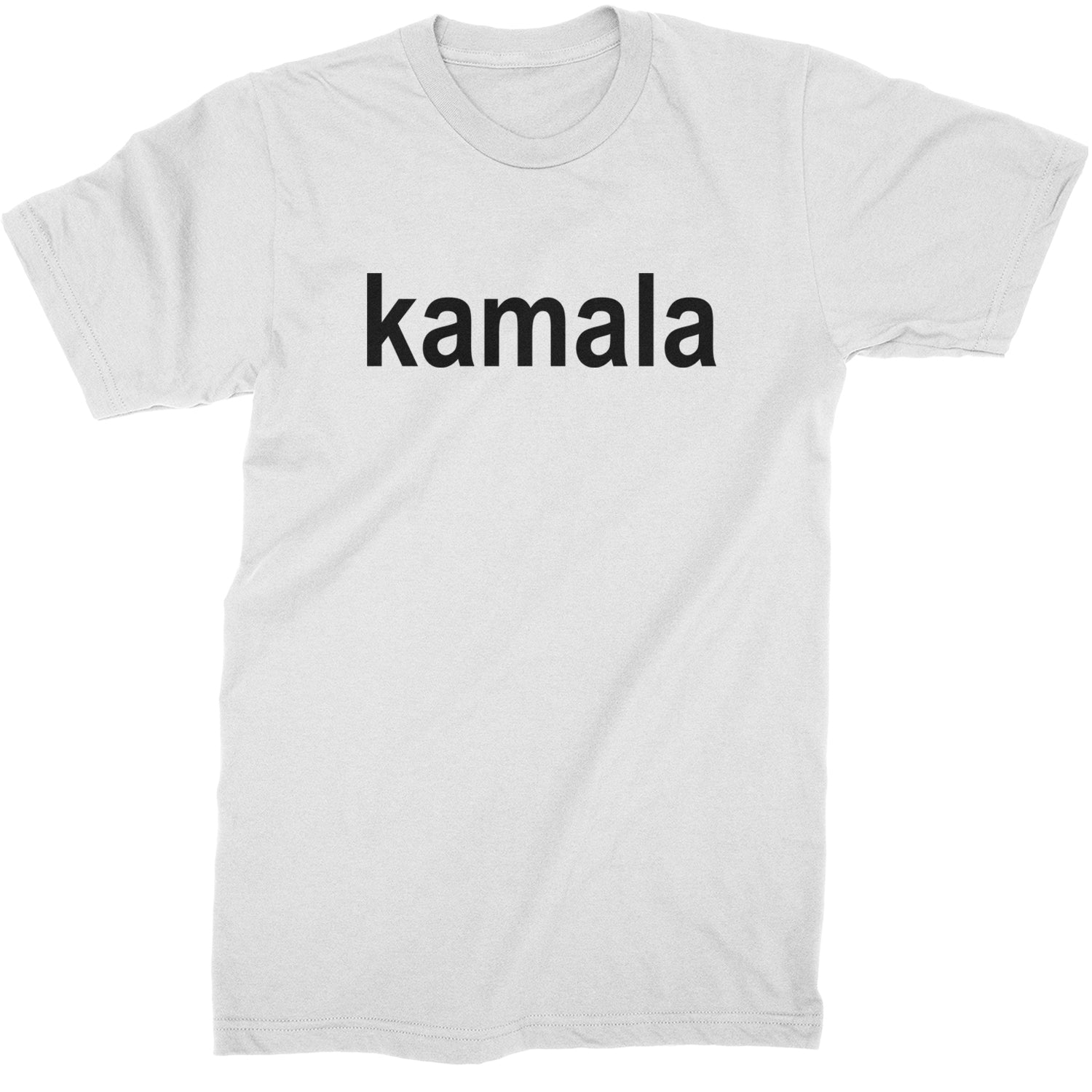 Kamala Black Print Kamala Harris For President Mens T-shirt White