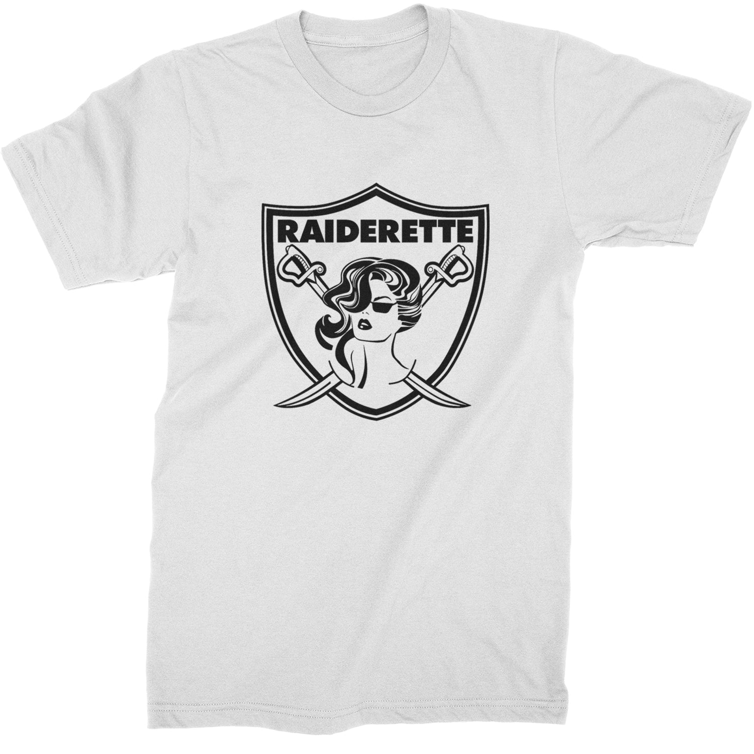 Raiderette Football Gameday Ready Mens T-shirt White