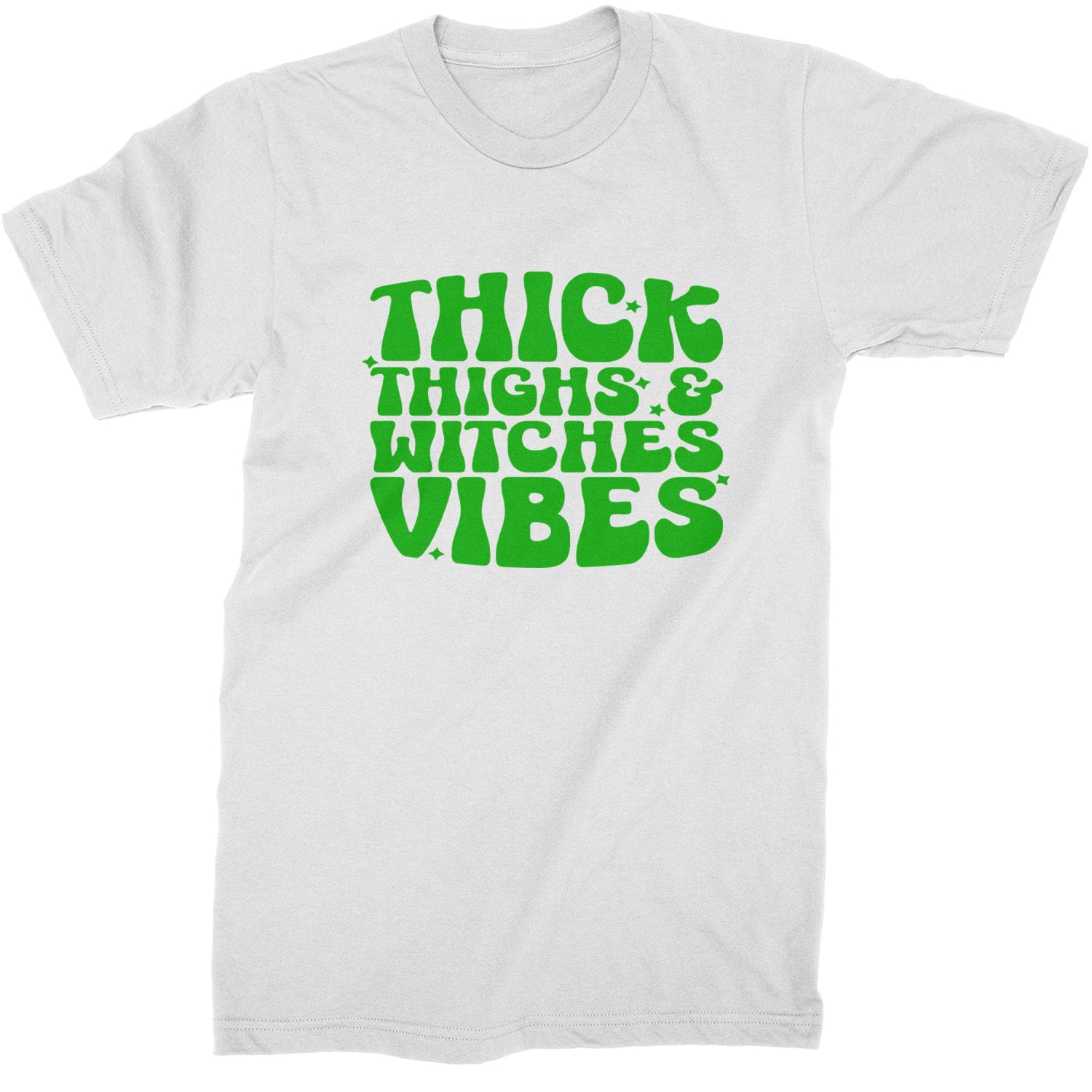 Thick Thighs And Witches Vibes Mens T-shirt White