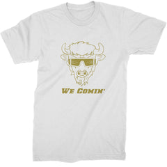 We Coming Coach Prime Colorado Mens T-shirt White