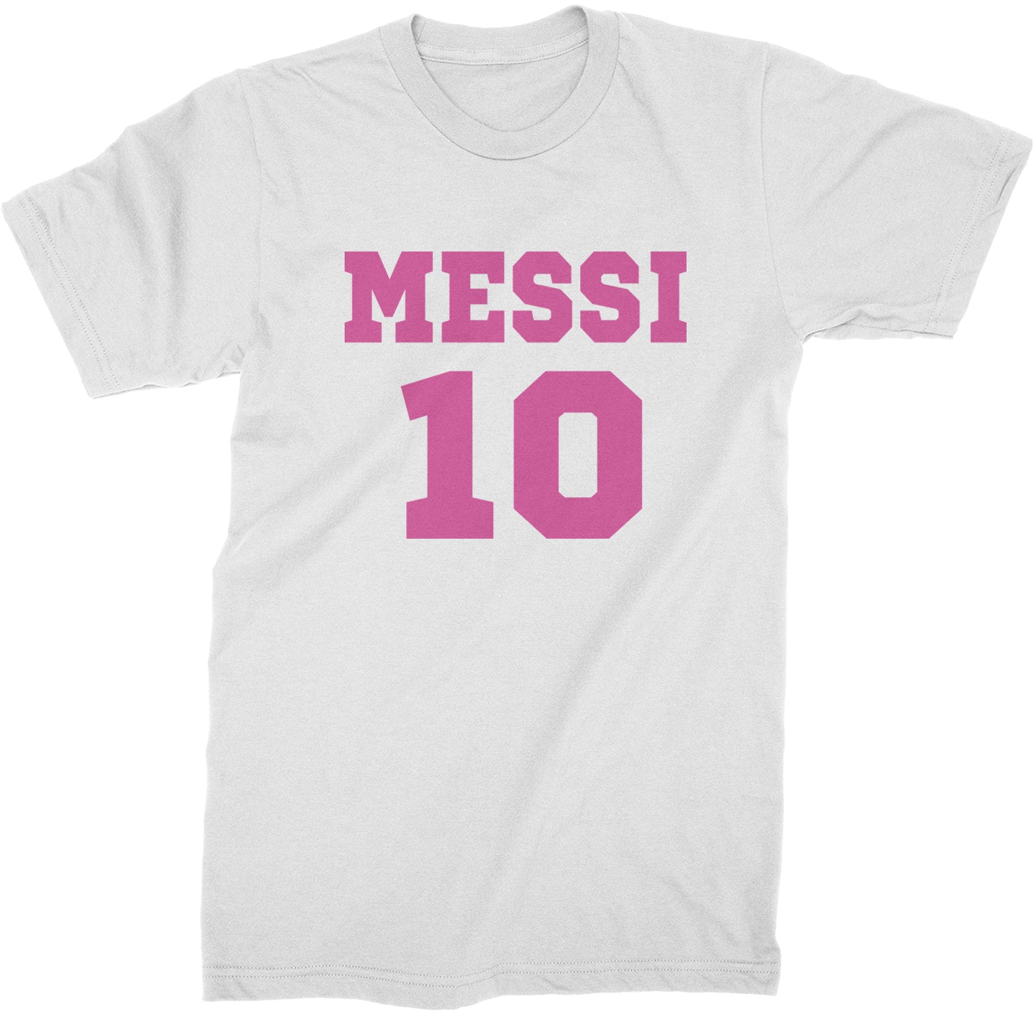 Messi World Soccer Futbol Messiami Mens T-shirt White