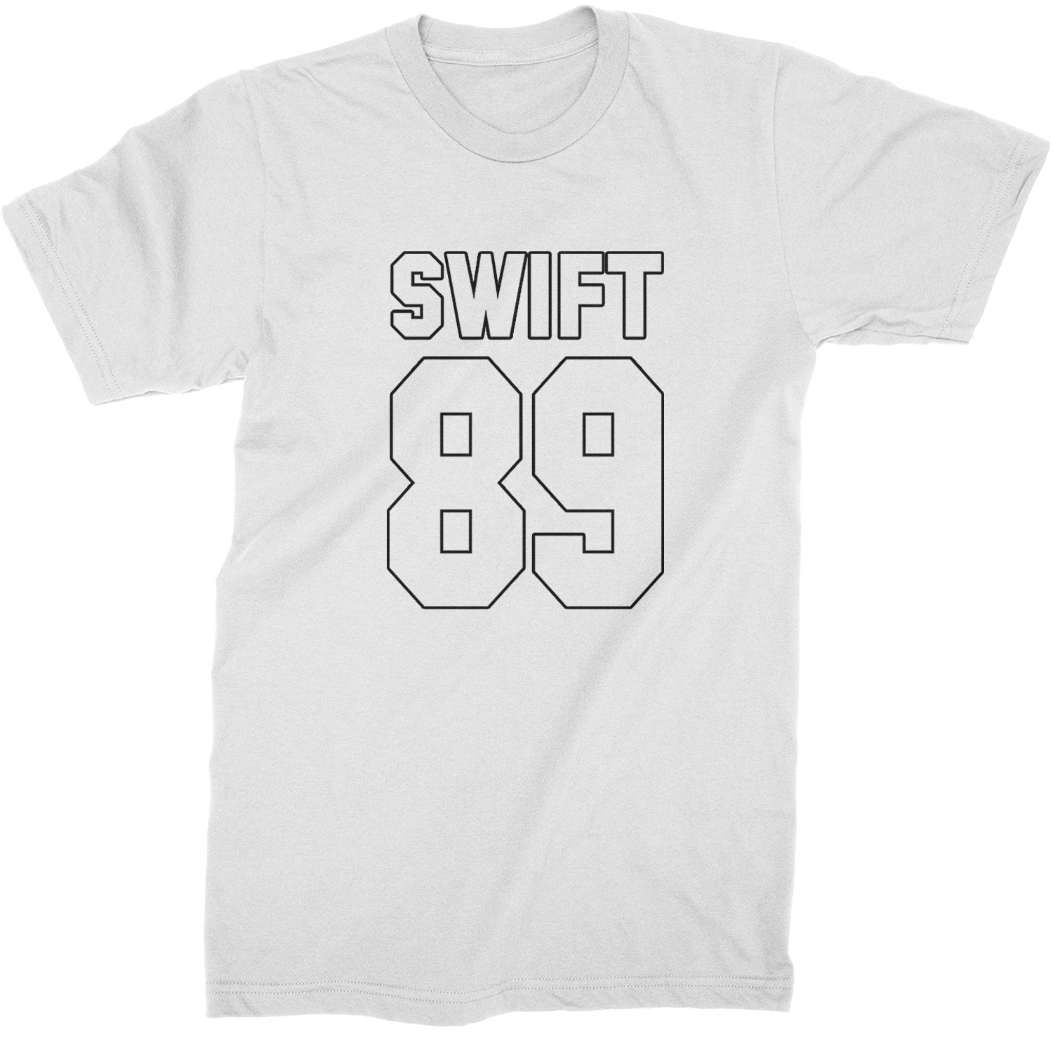 Swift 89 Birth Year Music Fan Era Poets Department Lover Mens T-shirt White