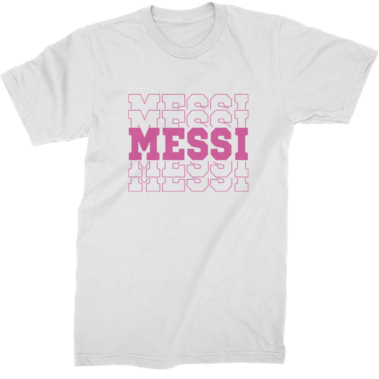 Messi Miami Futbol Mens T-shirt White