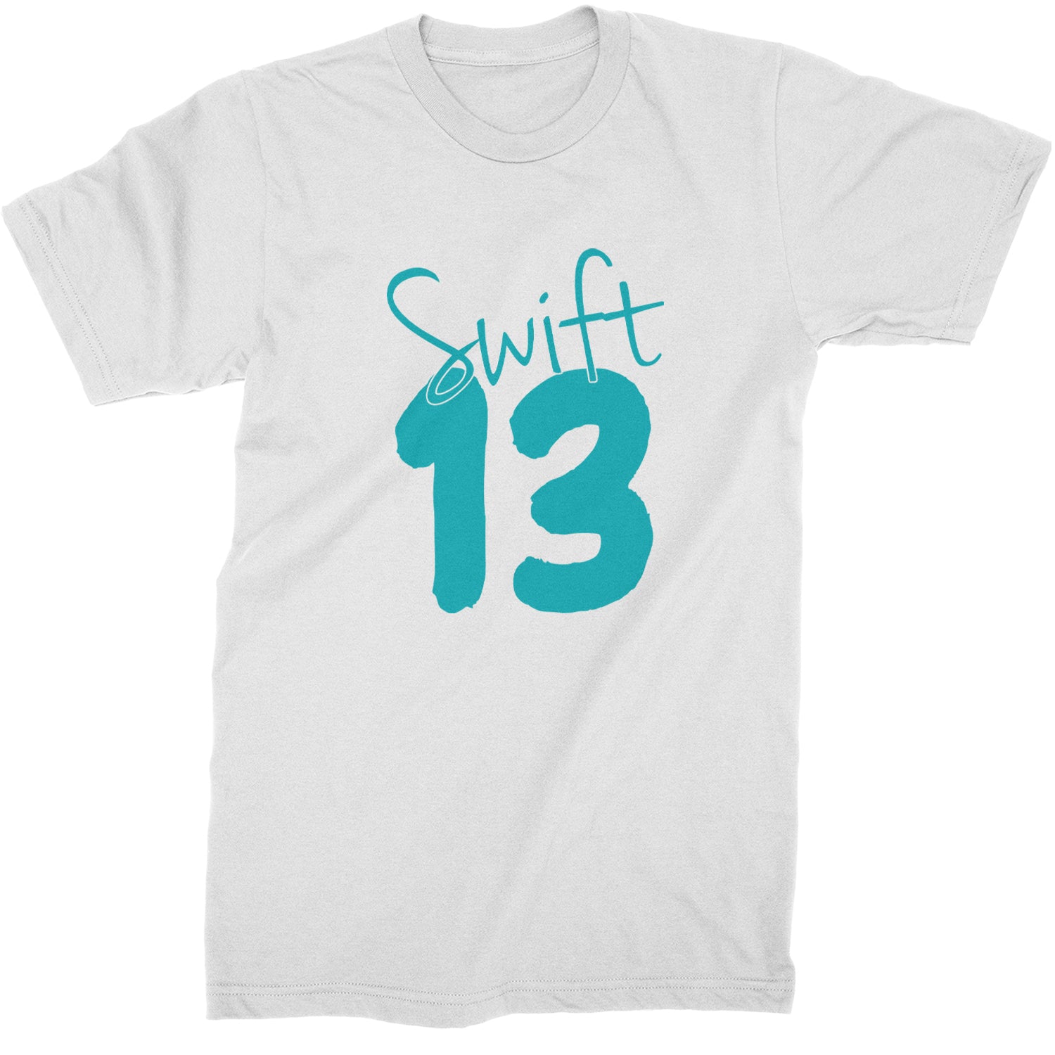 13 Swift 13 Lucky Number Era TTPD Mens T-shirt White