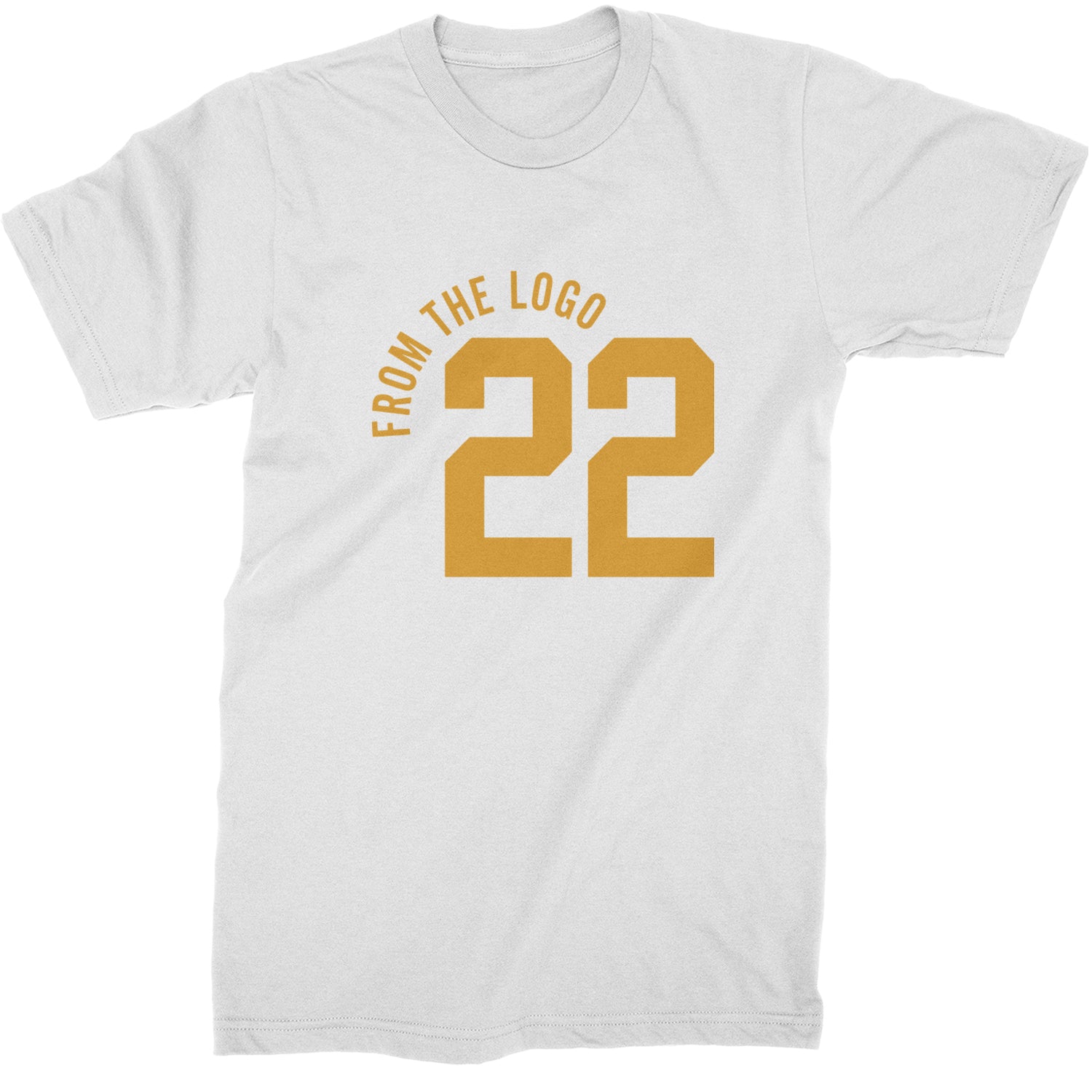 From The Logo #22 Basketball Mens T-shirt White