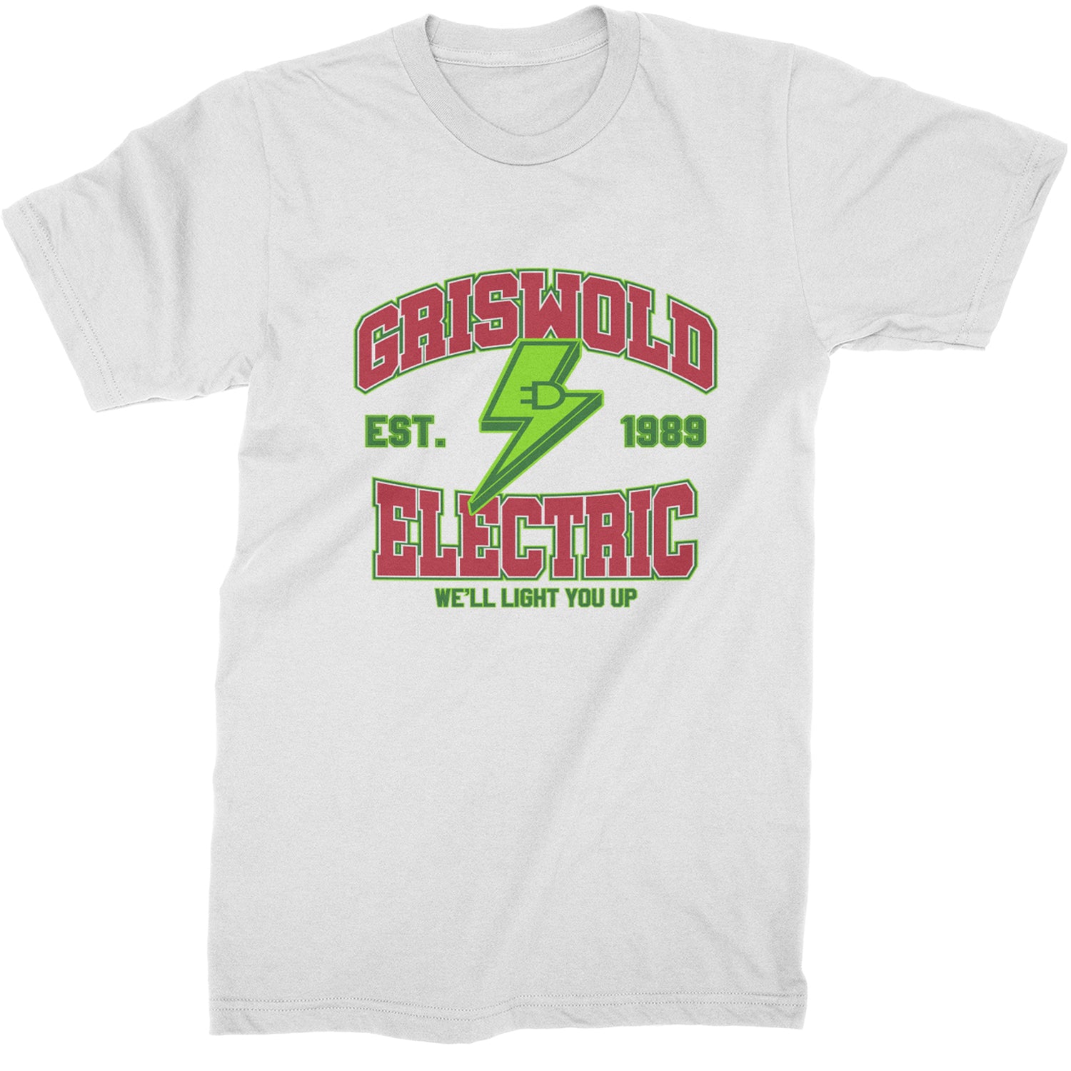 Griswold Electric We'll Light You Up  Mens T-shirt White