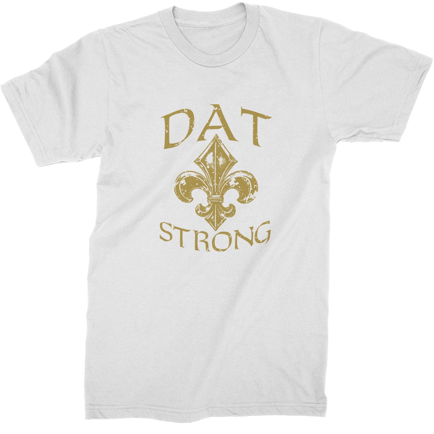 Dat Strong New Orleans   Mens T-shirt White