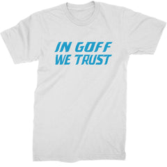 In Goff We Trust Detroit  Mens T-shirt White
