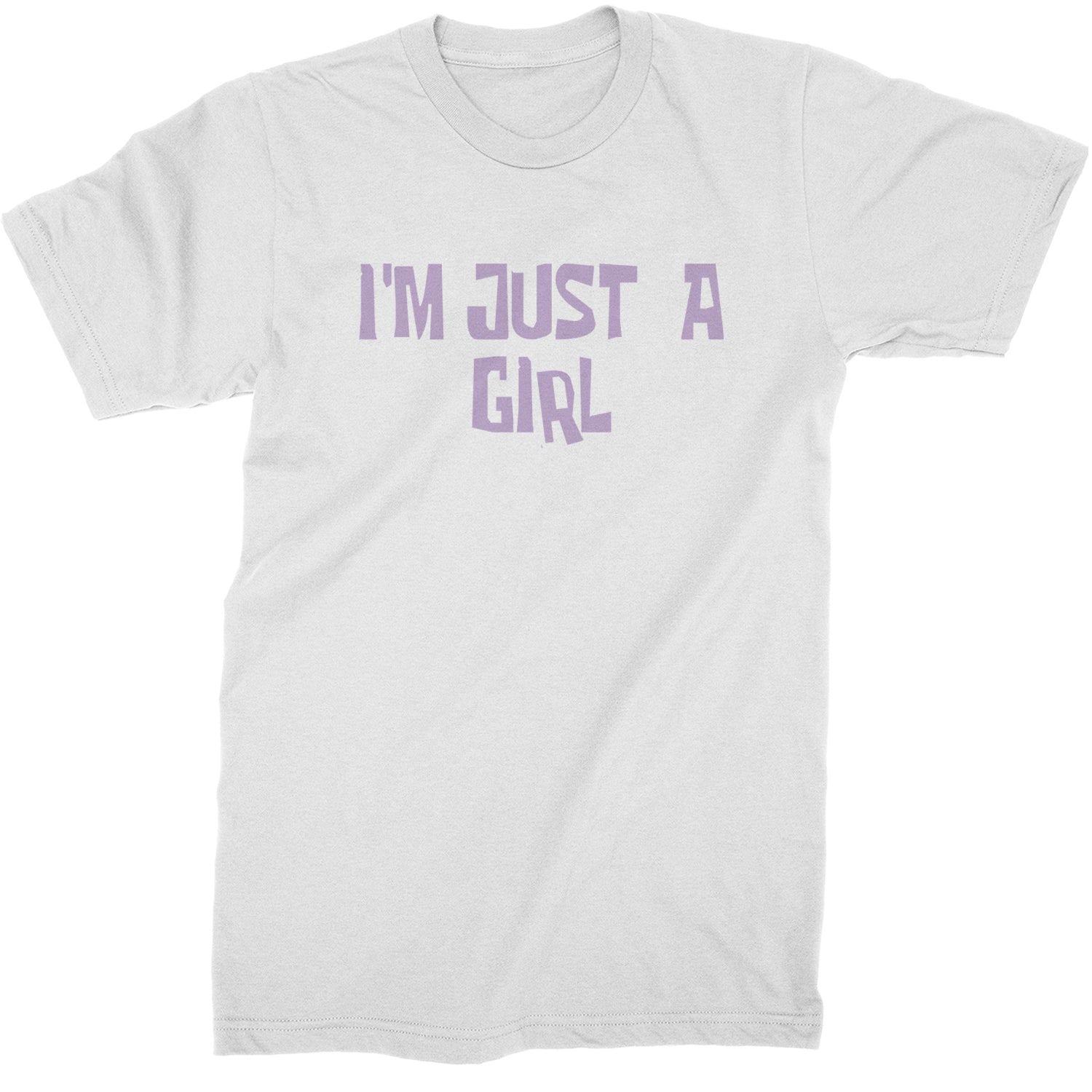 I'm Just A Girl Guts Music Mens T-shirt White