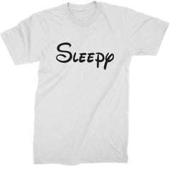 Sleepy - 7 Dwarfs Costume Mens T-shirt White