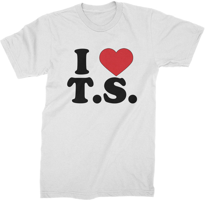 I Heart T.S. Concert Music Lover  Mens T-shirt