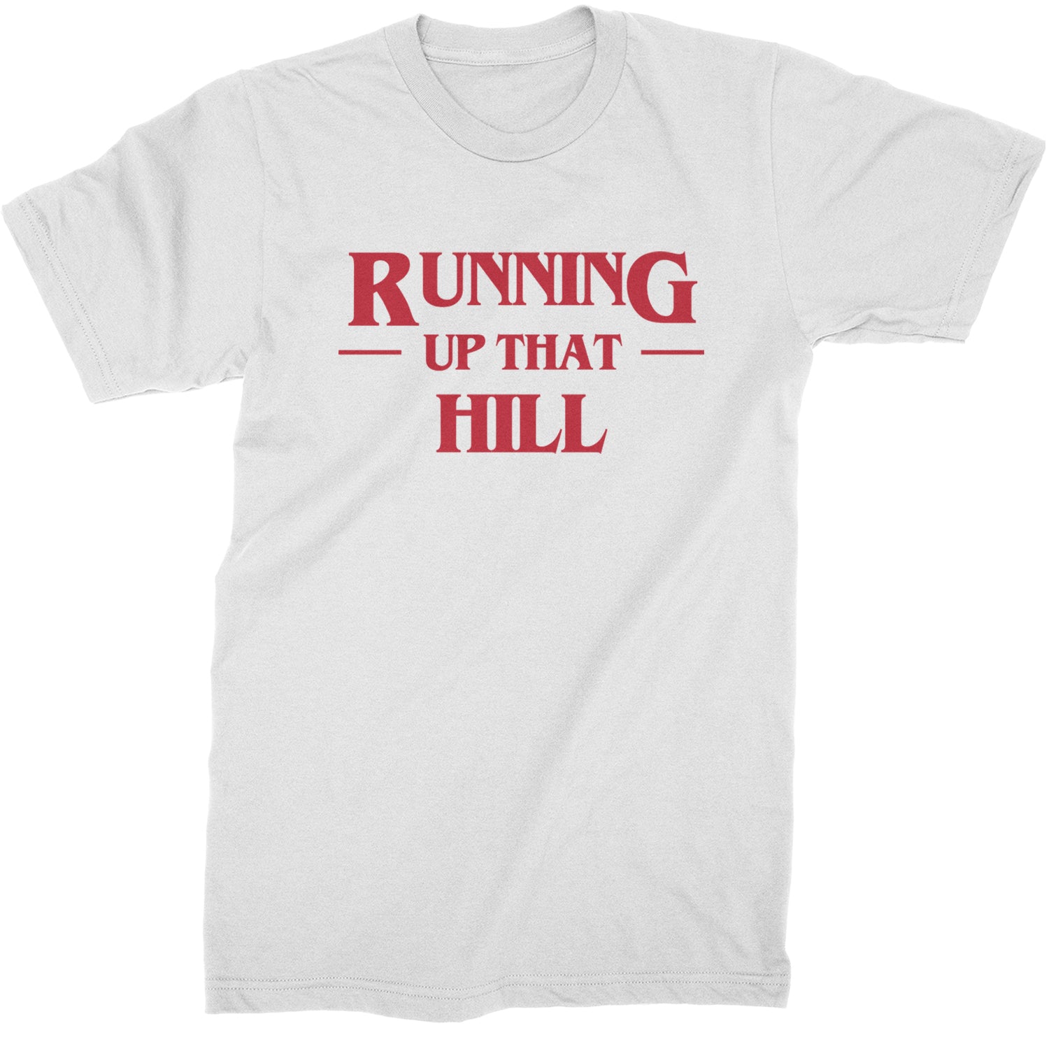 Running Up That Hill  Mens T-shirt White