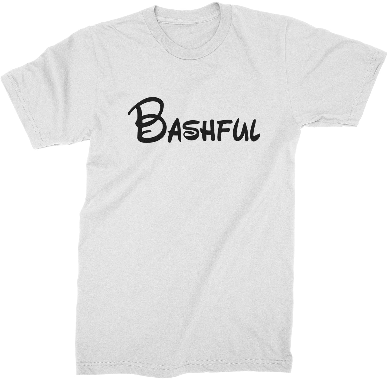 Bashful - 7 Dwarfs Costume Mens T-shirt White