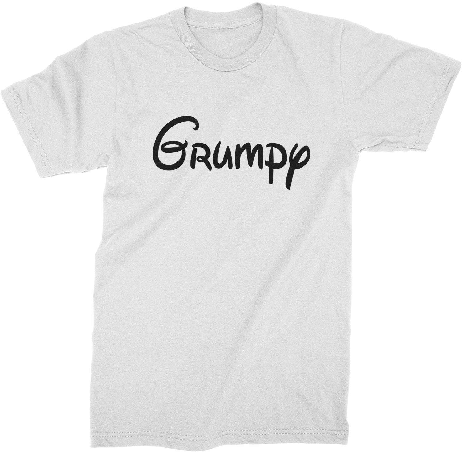 Grumpy - 7 Dwarfs Costume Mens T-shirt White