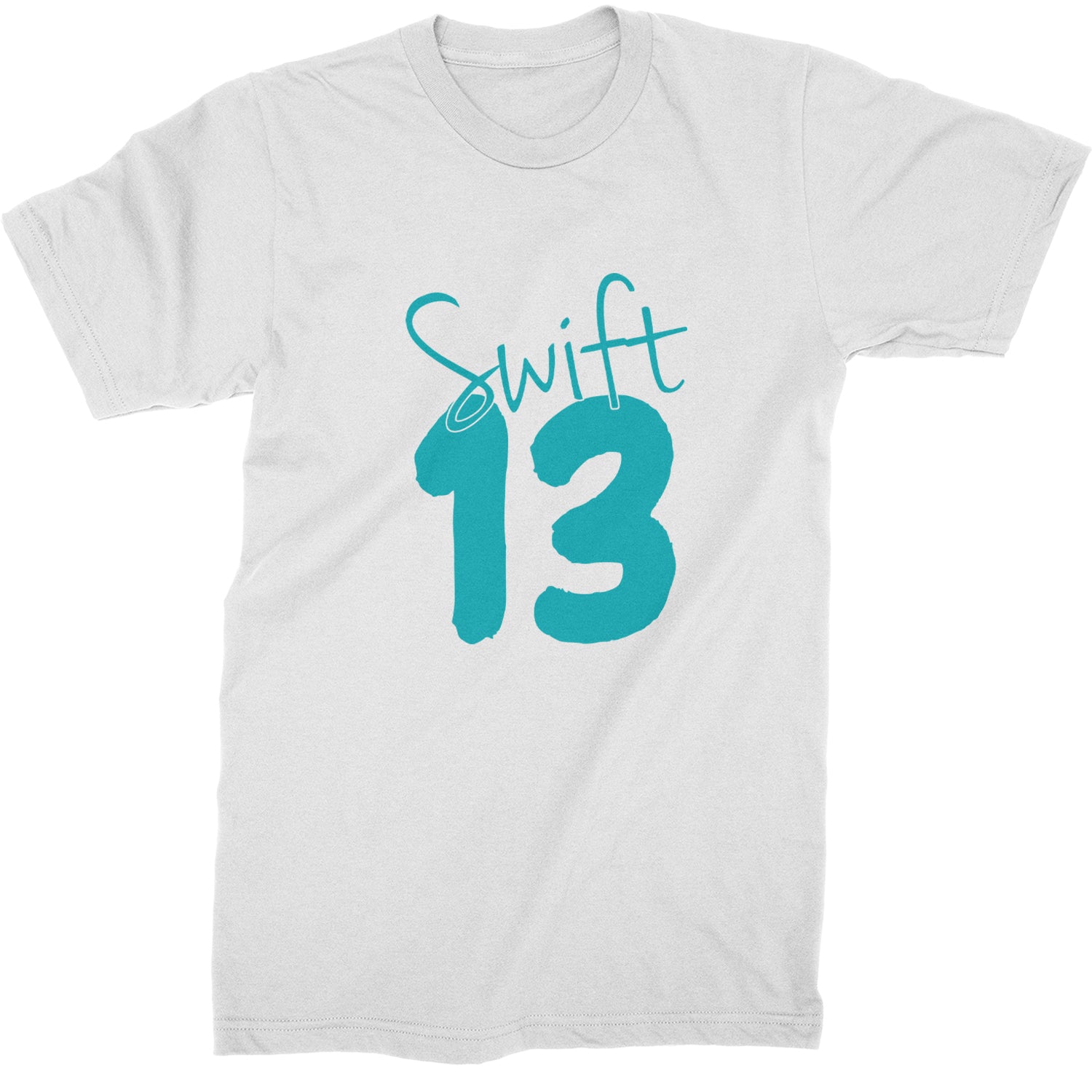 13 Swift 13 Lucky Number Era TTPD Mens T-shirt White
