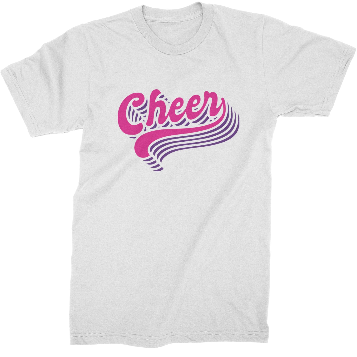 Cheer Pride Mens T-shirt White