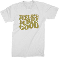 Feeling Purdy Good San Francisco Mens T-shirt White