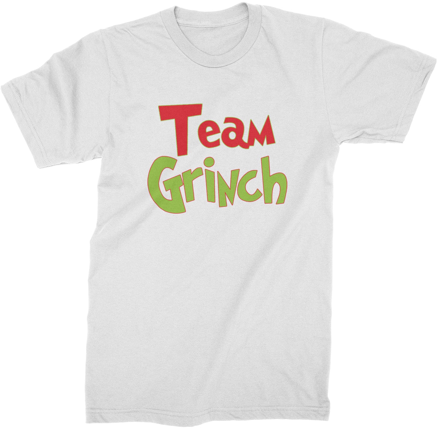 Team Gr-nch Jolly Grinchmas Merry Christmas  Mens T-shirt White