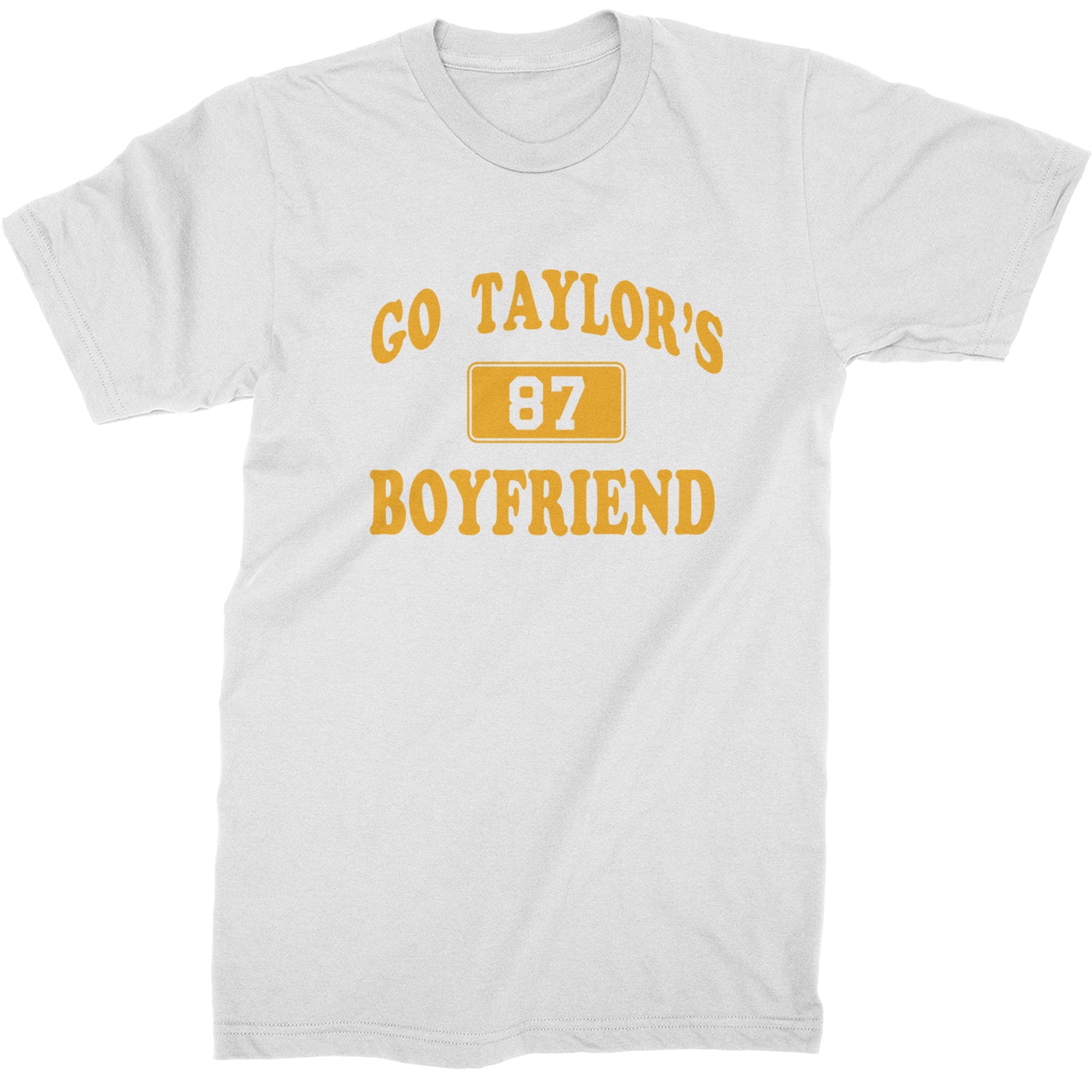 Go Taylor's Boyfriend Kansas City Mens T-shirt White