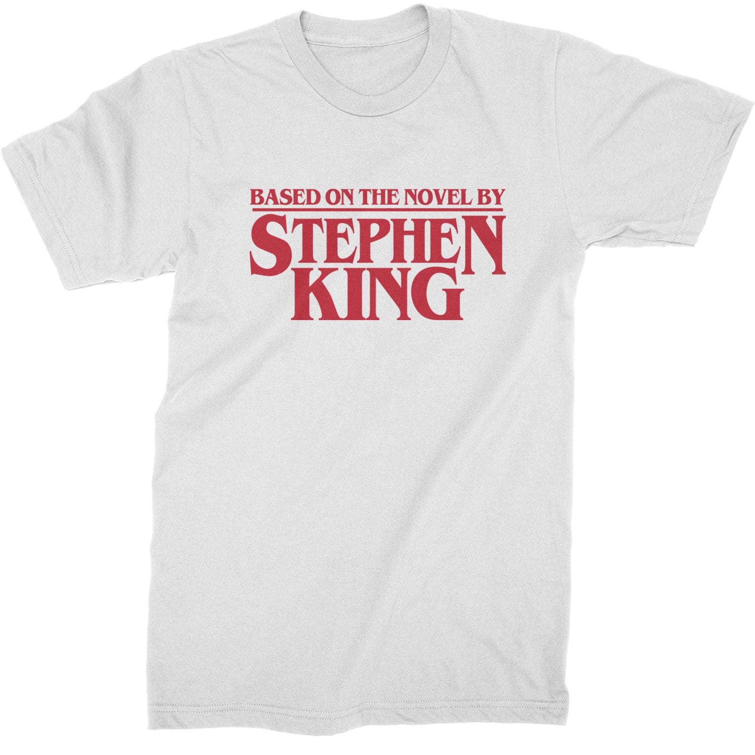 Based On The Novel By Stephen King Mens T-shirt White