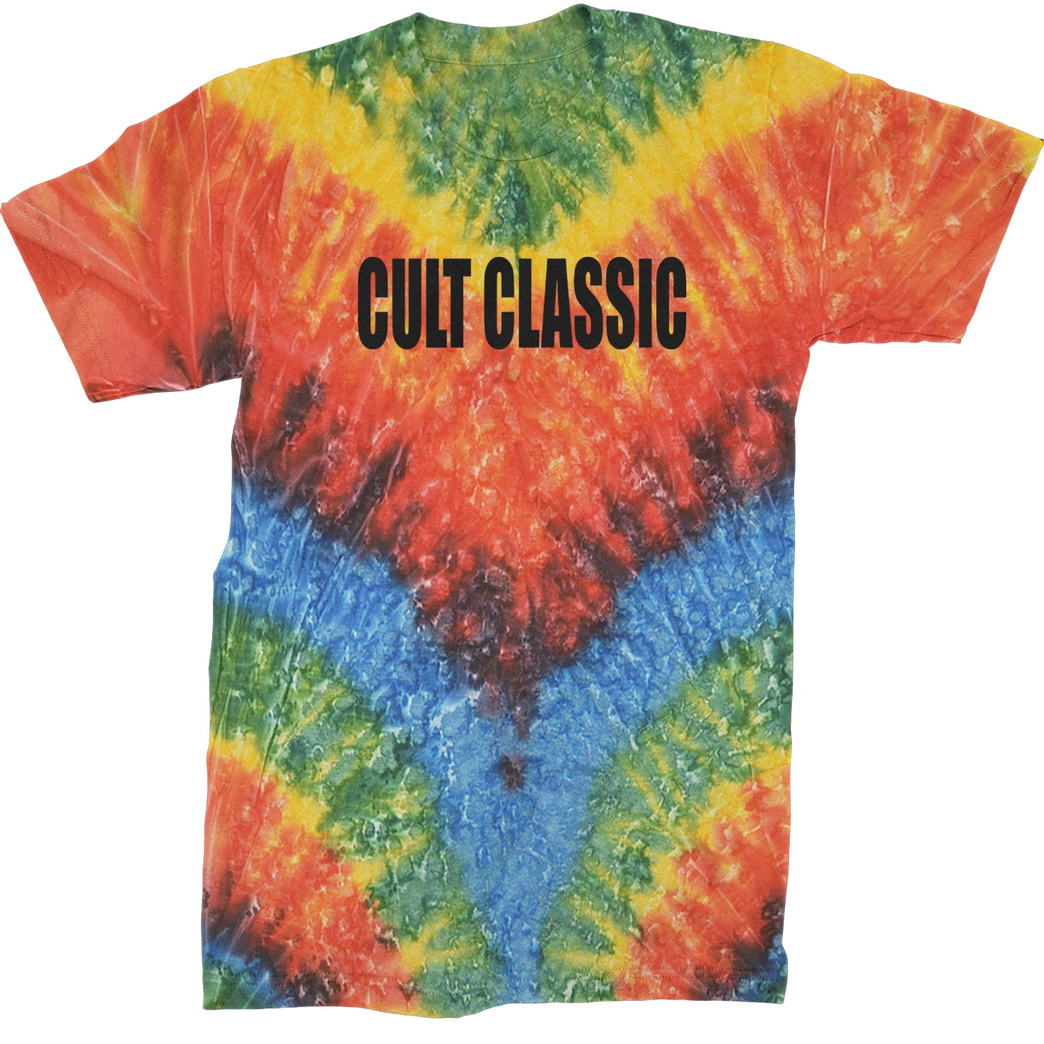 Cult Classic Pop Music Club  Mens T-shirt Tie-Dye Woodstock