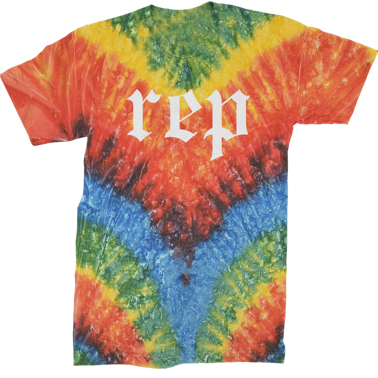 REP Reputation Eras Music Lover Gift Fan Favorite Mens T-shirt Tie-Dye Woodstock