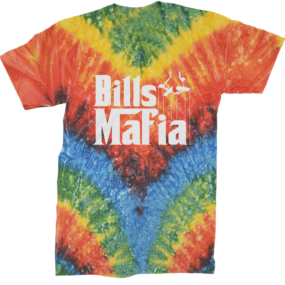 Mafia Bills Mafia Godfather Mens T-shirt Tie-Dye Woodstock