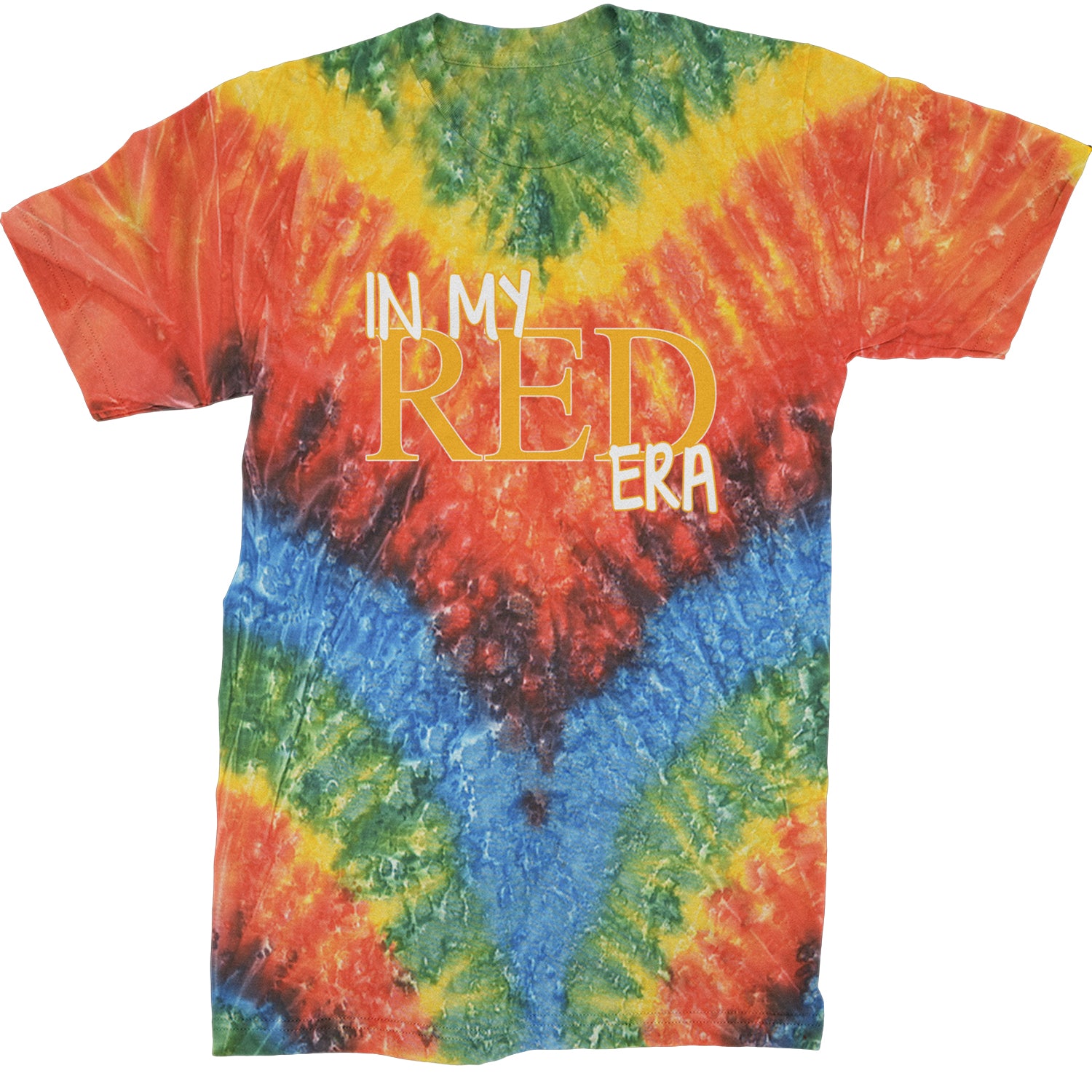 In My Red Era Kansas City Mens T-shirt Tie-Dye Woodstock