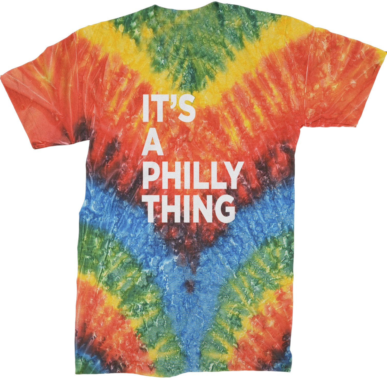 PHILLY It's A Philly Thing Mens T-shirt Tie-Dye Woodstock