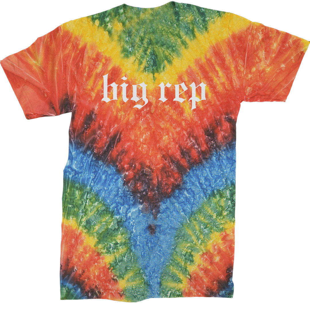 Big Rep Reputation Music Lover Gift Fan Favorite Mens T-shirt Tie-Dye Woodstock