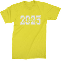 Class Of 2025 Graduation Mens T-shirt Yellow