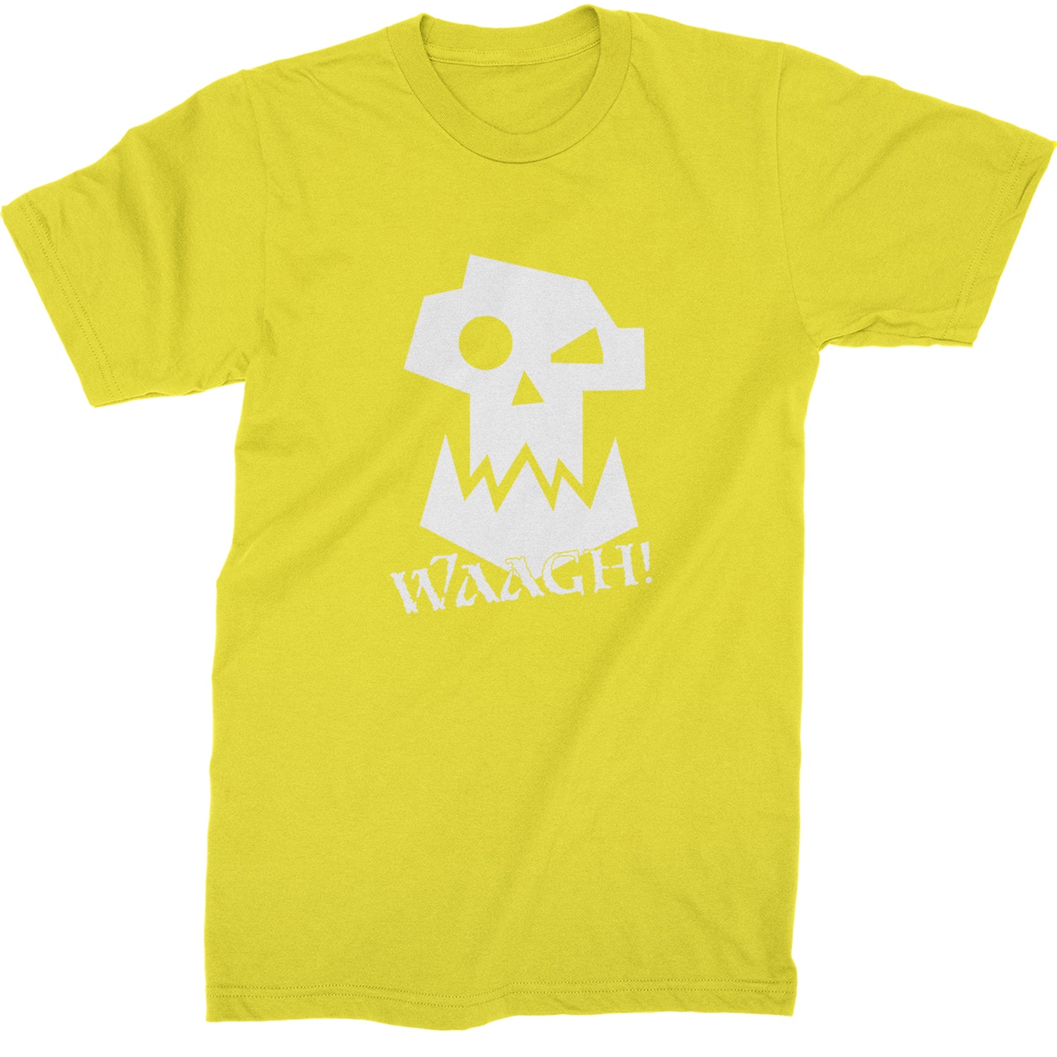 Ork Miniature Tabletop Wargaming Waagh Mens T-shirt Yellow