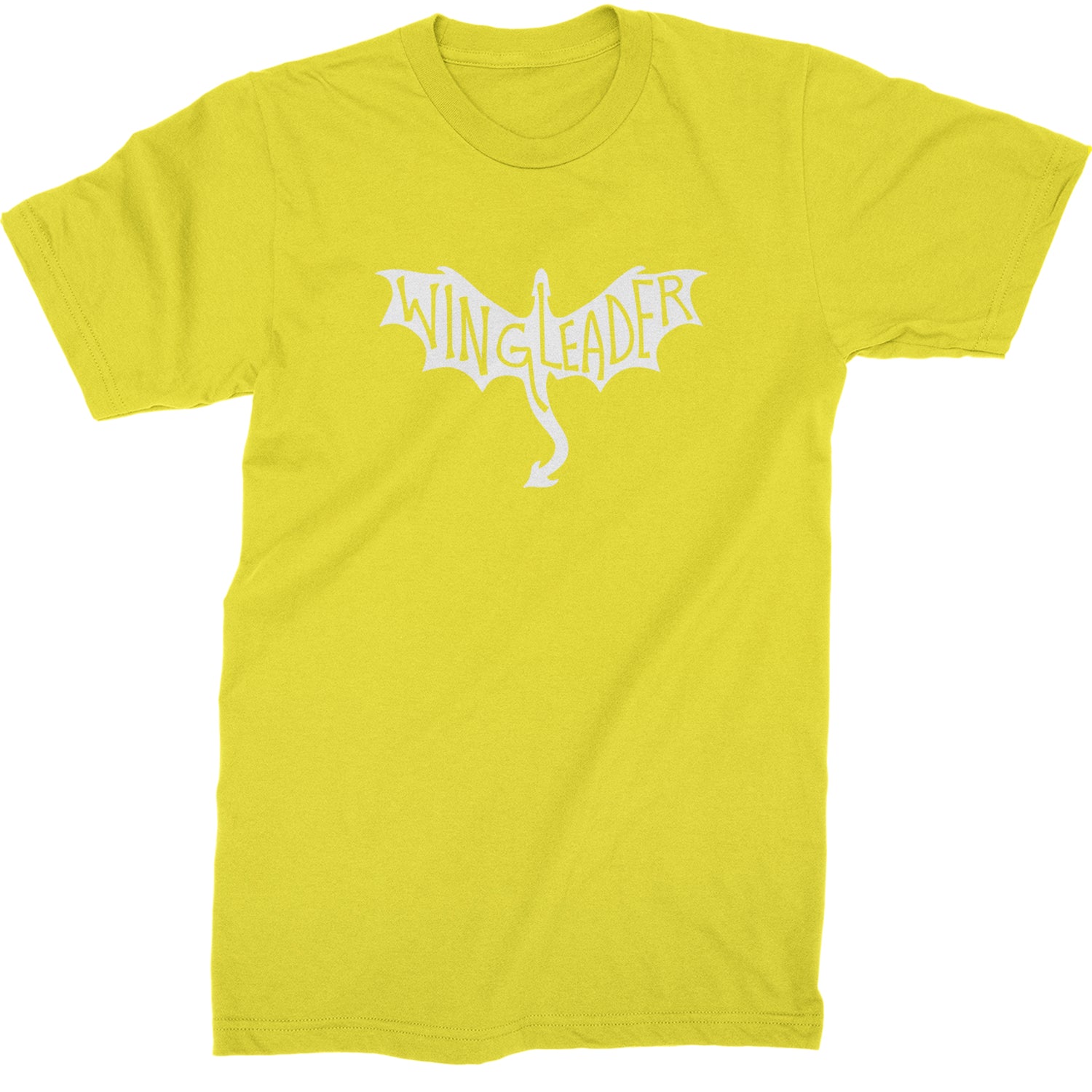 Wingleader Basgiath War College Mens T-shirt Yellow