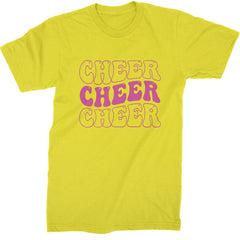Cheer Cheer Cheer Mens T-shirt Yellow