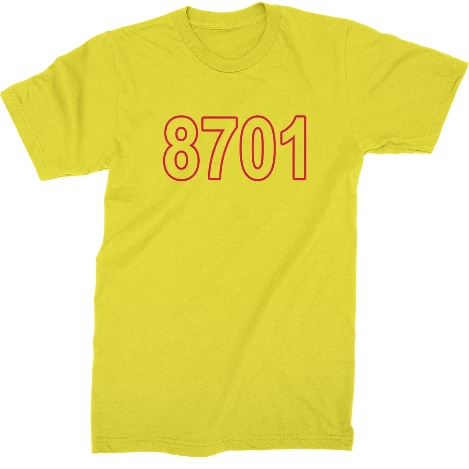 Timeless 8701 Era Y2K  Mens T-shirt Yellow