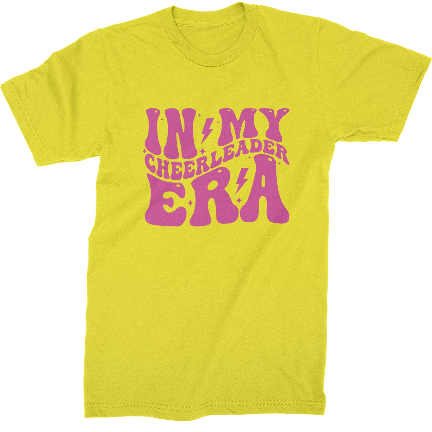 In My Cheerleader Era Mens T-shirt Yellow