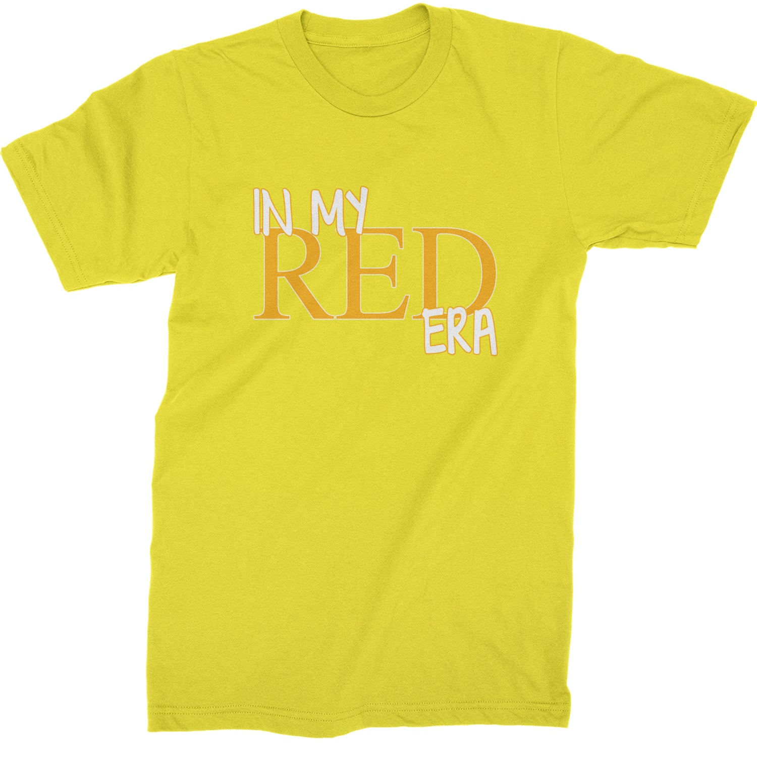 In My Red Era Kansas City Mens T-shirt Yellow