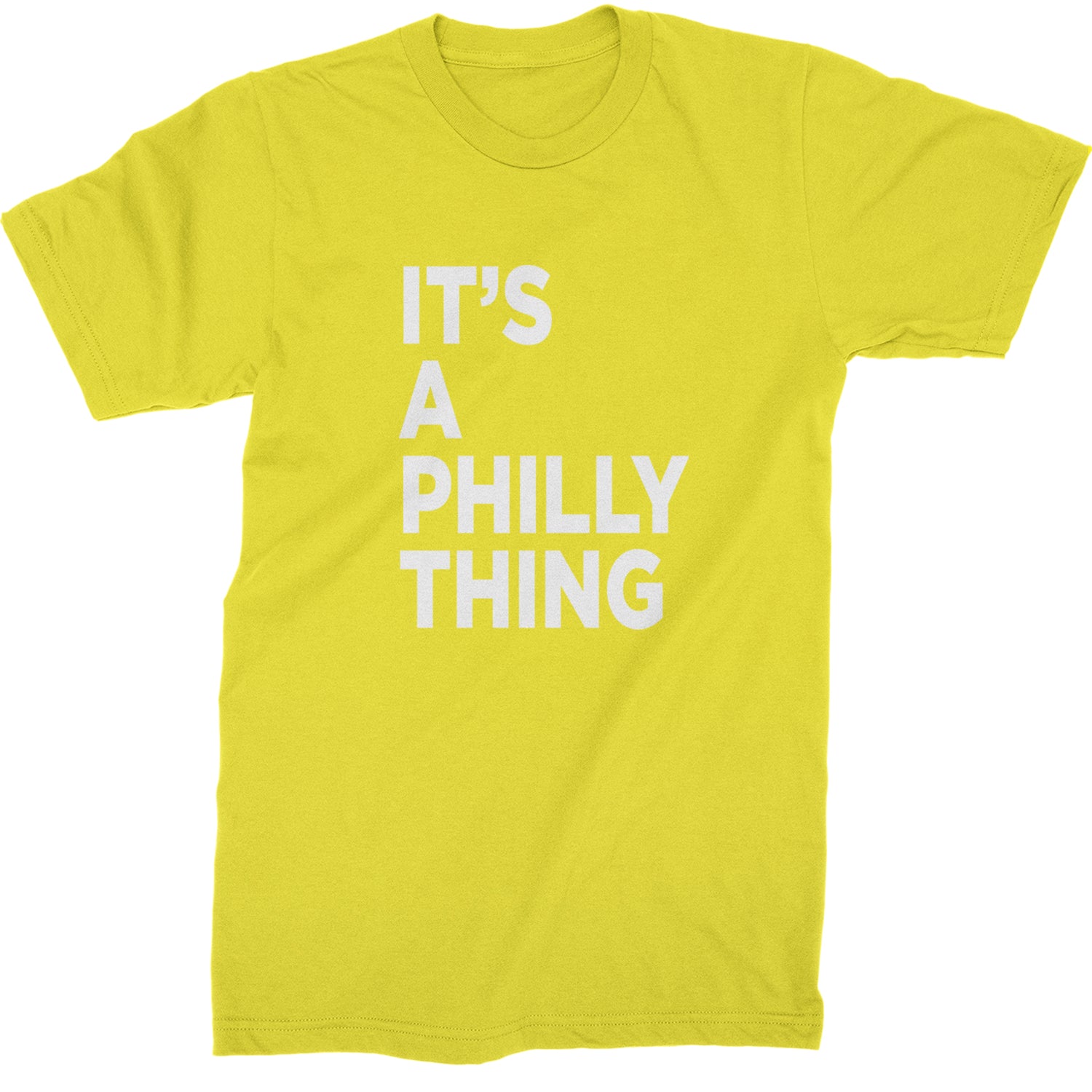 PHILLY It's A Philly Thing Mens T-shirt Yellow