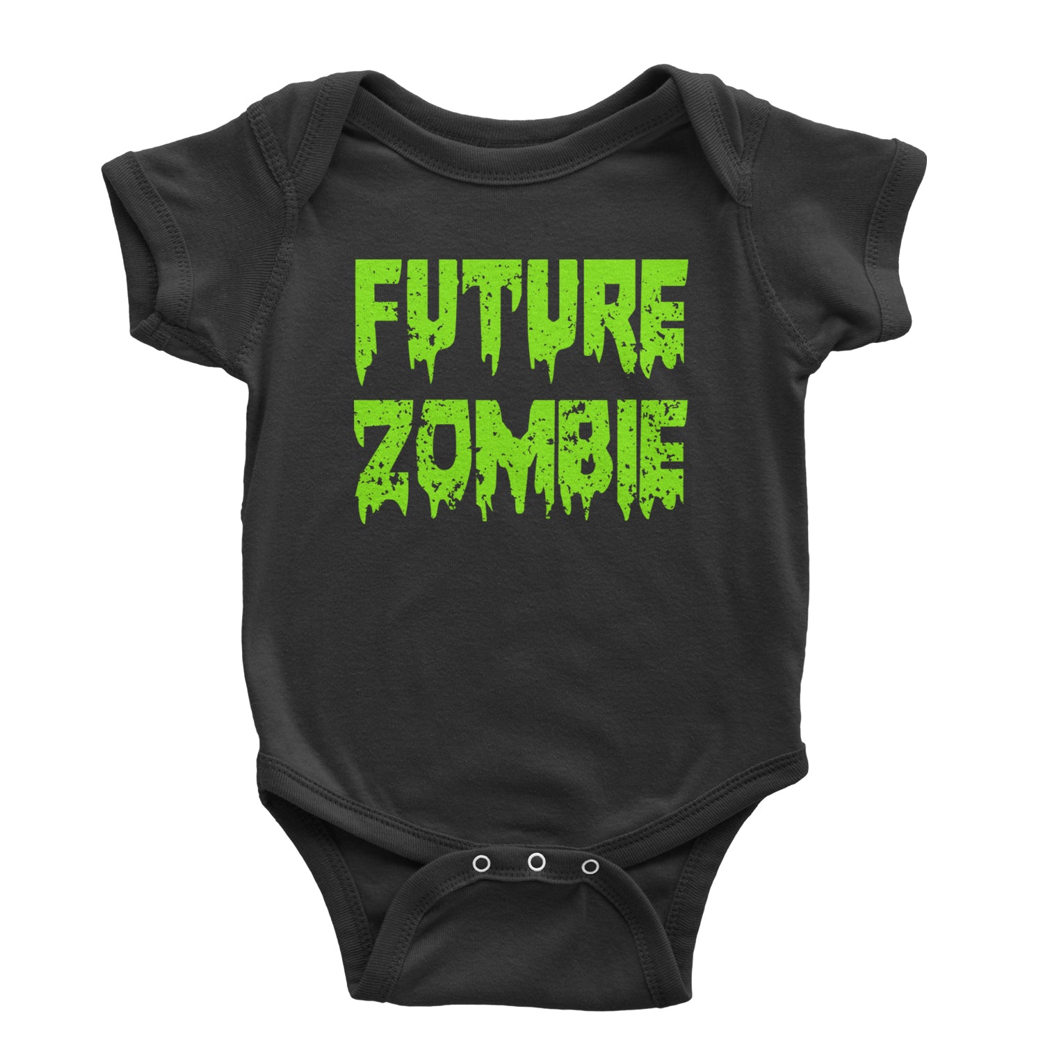 Future Zombie Horror Infant One-Piece Romper Bodysuit and Toddler T-shirt Black