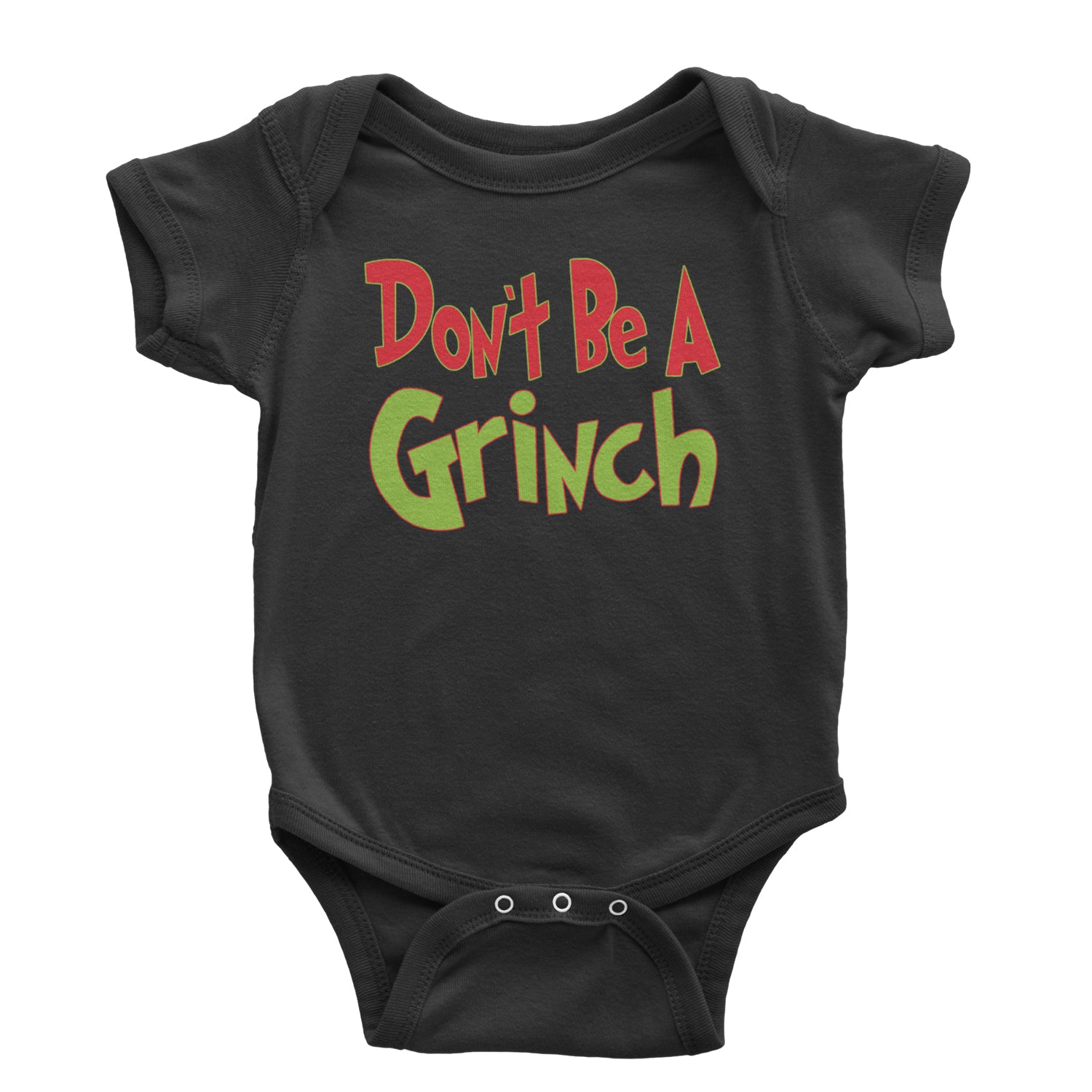 Don't Be A Gr-nch Jolly Grinchmas Merry Christmas Infant One-Piece Romper Bodysuit and Toddler T-shirt Lavender