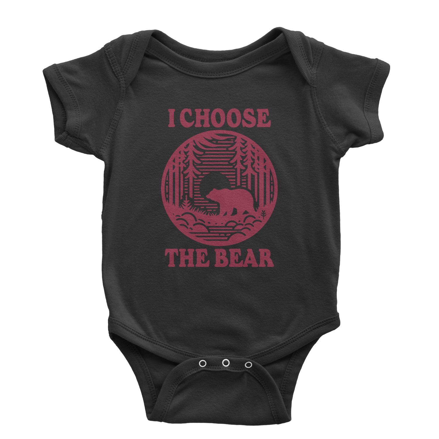 I Choose The Bear Companion Survival Choice Infant One-Piece Romper Bodysuit and Toddler T-shirt