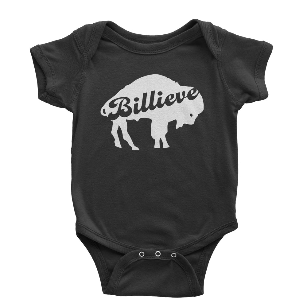 Billieve Bills Mafia Infant One-Piece Romper Bodysuit and Toddler T-shirt Black