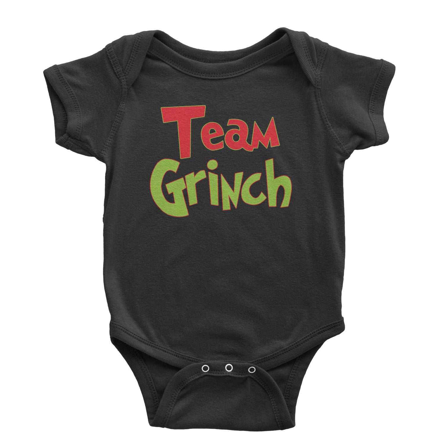 Team Gr-nch Jolly Grinchmas Merry Christmas Infant One-Piece Romper Bodysuit and Toddler T-shirt White