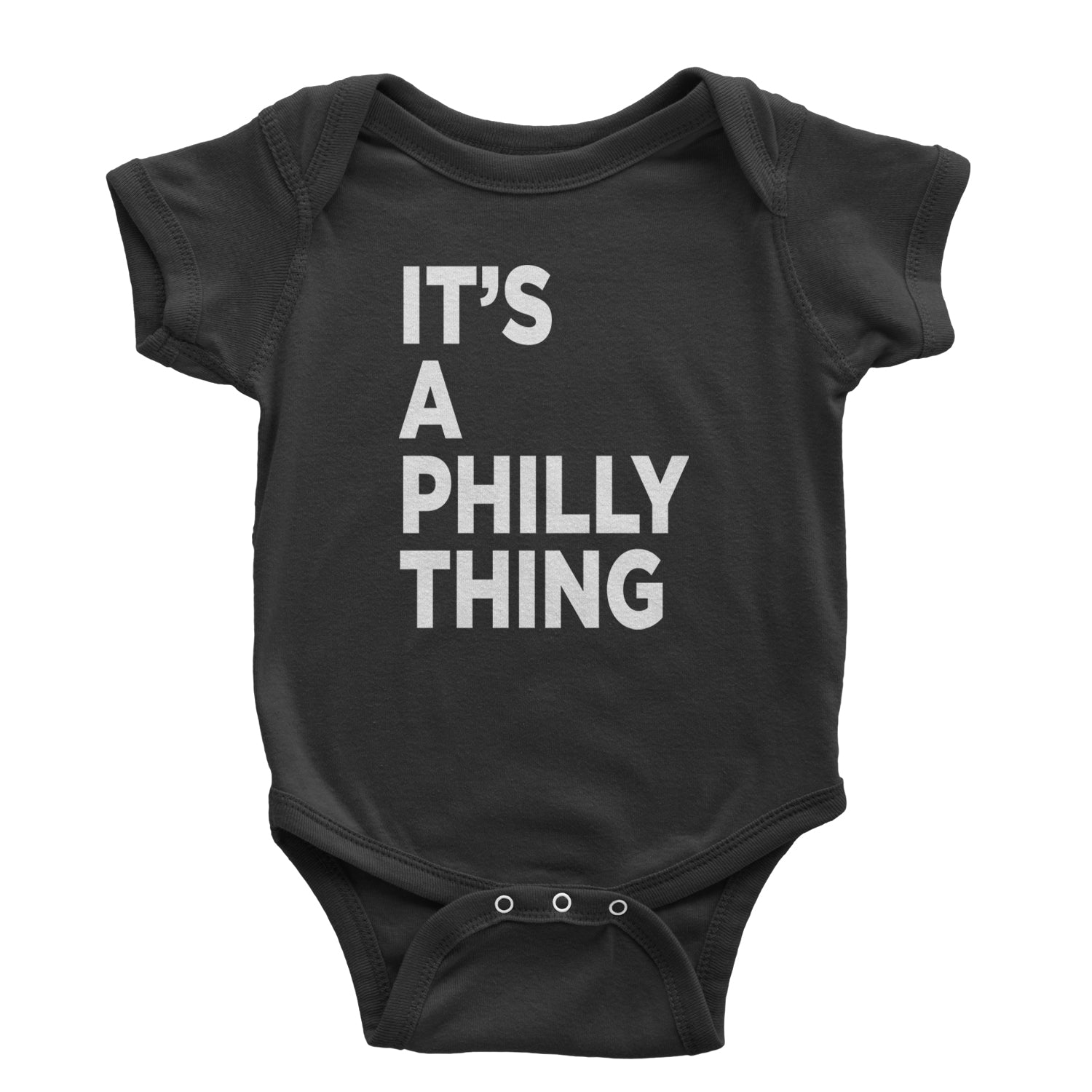 PHILLY It's A Philly Thing Infant One-Piece Romper Bodysuit and Toddler T-shirt Black