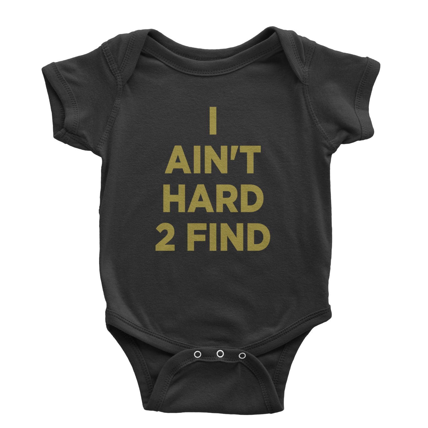 I Ain't Hard To Find Coach Prime Infant One-Piece Romper Bodysuit and Toddler T-shirt Black