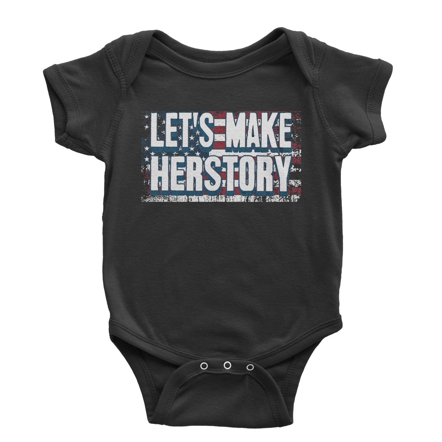 Lets Make Herstory - Support Kamala Harris For President 2024 Infant One-Piece Romper Bodysuit and Toddler T-shirt Lavender