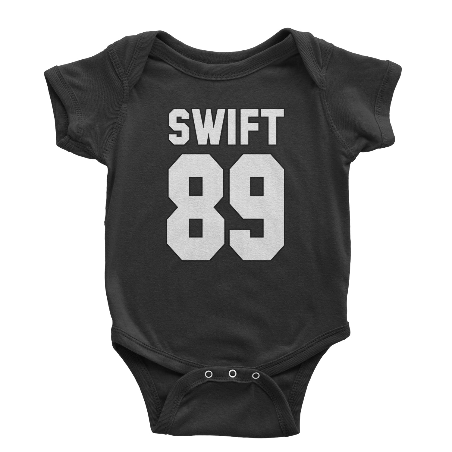 Swift 89 Birth Year Music Fan Era Poets Department Lover Infant One-Piece Romper Bodysuit and Toddler T-shirt Black