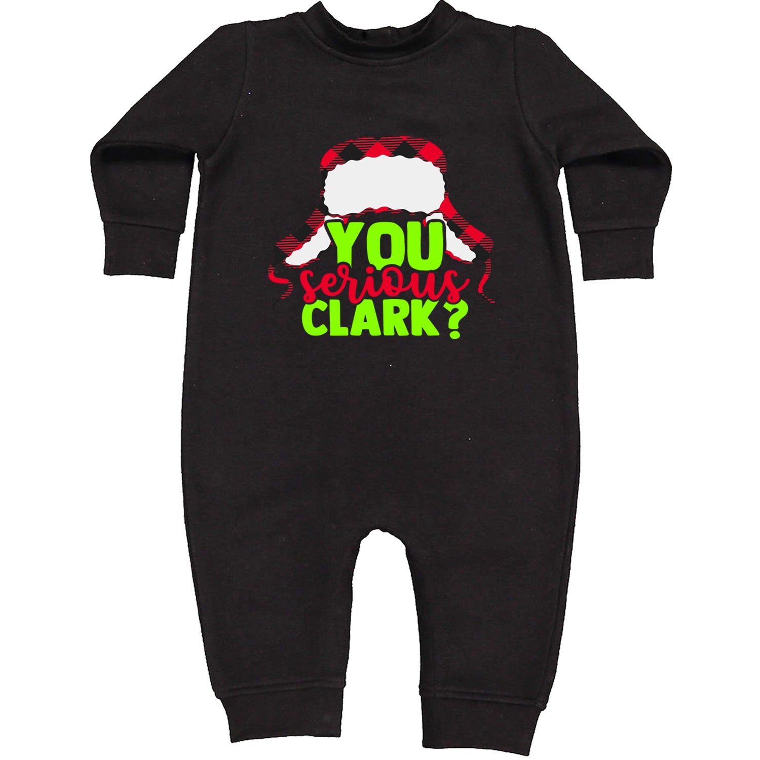 You Serious Clark? Griswold Toddler Hoodie And Infant Fleece Romper Black